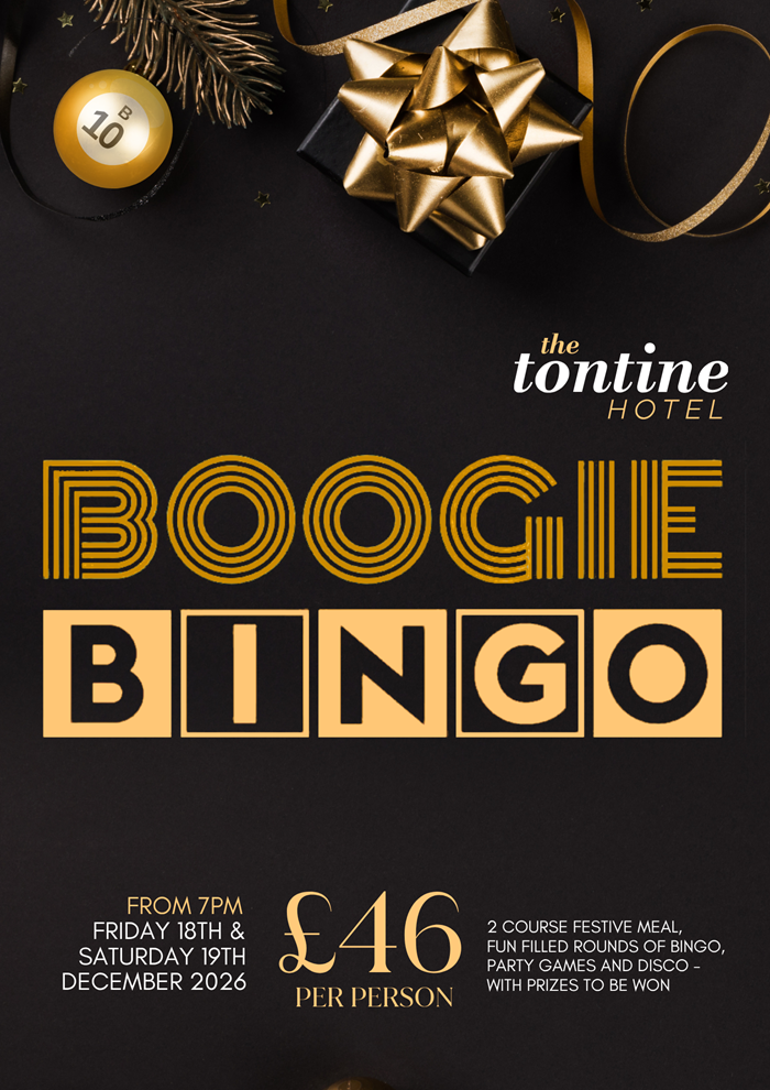 Christmas Party Night - Boogie Bingo - 18th and 19th December 2026